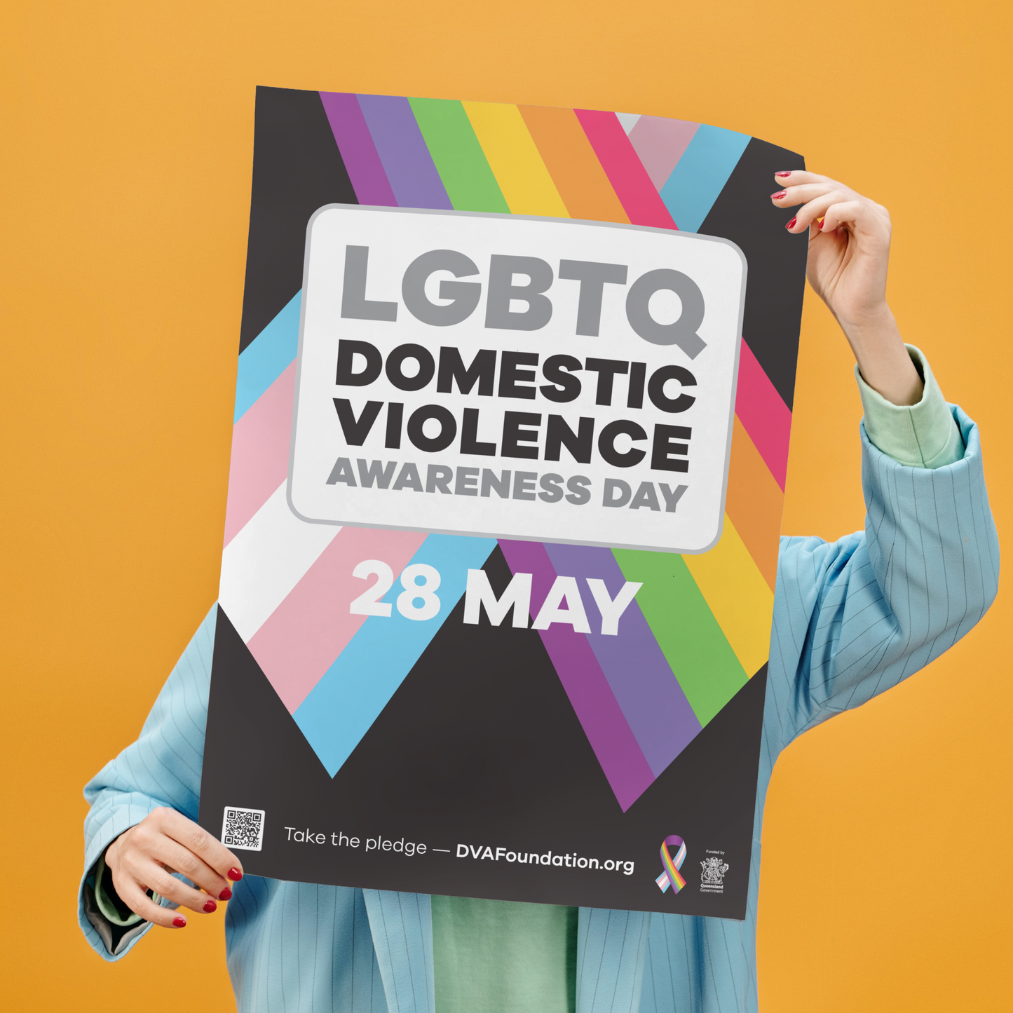 LGBTQ DVA Day Poster